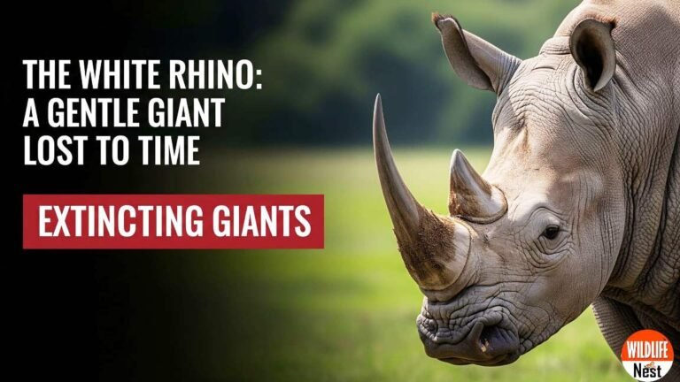 The White Rhino: A Gentle Giant Lost to Time