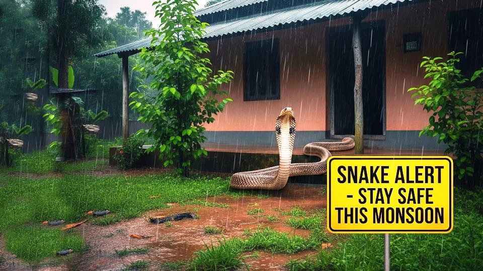 Monsoon Snakebite Awareness: How to Stay Safe as Rainy Season Begins